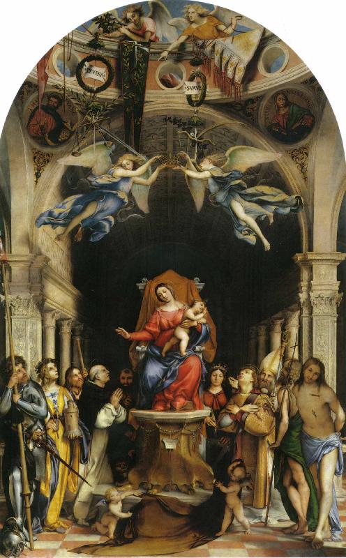 Lorenzo Lotto Martinengo Altarpiece China oil painting art